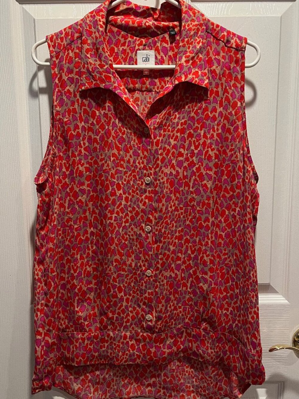 Heart of CABI hi/low blouse